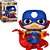 Funko Pop Marvel Infinity Warps - Soldier Supreme #858 Vinil 9,5 cm Oficial Funko - Imagem 1