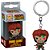 Funko Pop Keychain Marvel - Zombies Gambit #50275 Vinil 9,5 cm Oficial Funko - Imagem 1