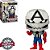 Funko Pop Marvel Venom Captain - America Poison #856 Vinil 9,5 cm Oficial Funko - Imagem 1