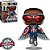 Funko Pop Marvel The Falcon Winter Soldier - Captain America #817 Vinil 9,5 cm Oficial Funko - Imagem 1