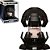 Funko Pop Star Wars Empire Darth Vader - Meditation Chamber #365 Vinil 9,5 cm Oficial Funko - Imagem 1