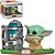Funko Pop Star Wars Mandalorian The Child - W/Egg Canister #407 Vinil 9,5 cm Oficial Funko - Imagem 1