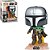 Funko Pop Star Wars Mandalorian Mandalorian - W/The Child #402 Vinil 9,5 cm Oficial Funko - Imagem 1