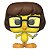 Funko Pop Warner Bros 100Th Tweety Brid As - Velma Dinkley #1243 Vinil 9,5 cm Oficial Funko - Imagem 1