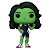 Funko Pop Marvel She-Hulk - She-Hulk Glow #1126 Vinil 9,5 cm Oficial Funko - Imagem 1