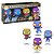 Funko Pop Marvel Spider-Man Miles Morales - Blacklight 4Pack #69140 Vinil 9,5 cm Oficial Funko - Imagem 3