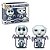 Funko Pop Disney The Muppet Christmas Carol Marley - Brothers 2Pk #72410 Vinil 9,5 cm Oficial Funko - Imagem 3
