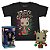 Funko Pop Pocket + Tee Marvel Guardians Of - Galaxy Groot #72955 Vinil 9,5 cm Oficial Funko - Imagem 1