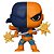 Funko Pop Wb 100Th Heroes Dc Deathstroke - W/Bo Staff #477 Vinil 9,5 cm Oficial Funko - Imagem 1