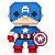 Funko Pop Marvel 8-Bit - Captain America #1426 Vinil 9,5 cm Oficial Funko - Imagem 1