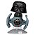 Funko Pop Star Wars Darkside Vader - Advance Starfighter #742 Vinil 9,5 cm Oficial Funko - Imagem 1