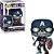 Funko Pop Marvel What Iff ? Captain - America Zombie (Temporada 2) #941 Vinil 9,5 cm Oficial Funko - Imagem 1