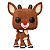 Funko Pop Rudolph The Red Nosed Reindeer - Rudolph Flocked #1260 Vinil 9,5 cm Oficial Funko - Imagem 1