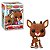 Funko Pop Rudolph The Red Nosed Reindeer - Rudolph Flocked #1260 Vinil 9,5 cm Oficial Funko - Imagem 3