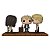 Funko Pop Attack On Titan Eren - Meets Reiner #1432 Vinil 9,5 cm Oficial Funko - Imagem 2