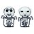 Funko Pop Disney The Muppet The Marley Brothers - Glow 2Pack #74296 Vinil 9,5 cm Oficial Funko - Imagem 1