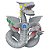Funko Pop Yu-Gi-Oh Cyber - End Dragon #1457 Vinil 9,5 cm Oficial Funko - Imagem 1