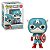 Funko Pop Disney 100Th Marvel Captain - America Retro #1319 Vinil 9,5 cm Oficial Funko - Imagem 3