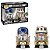 Funko Pop Star Wars Galactic Convention R2-D2 & - R5-D4 2Pack #68750 Vinil 9,5 cm Oficial Funko - Imagem 3