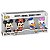 Funko Pop Disney 100Th - Mickey/Minnie/Donald/Daisy 4Pack #70339 Vinil 9,5 cm Oficial Funko - Imagem 2