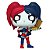 Funko Pop Heroes Dc Harley Quinn Harley - Quinn W/Pizza #452 Vinil 9,5 cm Oficial Funko - Imagem 2