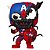 Boneco Funko Pop Marvel Carnageized - Captain America #1436 - Imagem 1