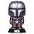 Boneco Funko Pop Star Wars Holiday - The Mandalorian #732 - Imagem 1