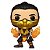Funko Pop Mortal Kombat - 1 Scorpion #1021 Vinil 9,5 cm Oficial Funko - Imagem 1