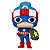 Funko Pop Marvel Holiday - Capatain America #1438 Vinil 9,5 cm Oficial Funko - Imagem 2