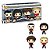 Funko Pop Rocks Queen Radio - Gaga 4Pack #70602 Vinil 9,5 cm Oficial Funko - Imagem 3