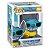 Funko Pop Disney Lilo Stitch - Stitch W/Tube #1565 Vinil 9,5 cm Oficial Funko - Imagem 1