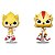 Funko Pop Sonic Super Sonic & Super Shadow Flocked - Ex 2Pack #91823 Vinil 9,5 cm Oficial Funko - Imagem 3