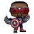 Funko Pop Marvel Captain America - Captain America #1364 Vinil 9,5 cm Oficial Funko - Imagem 1