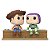 Funko Pop Toy Story 30Th Woody - And Buzz #1599 Vinil 9,5 cm Oficial Funko - Imagem 1