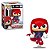 Funko Pop Sonic Knuckles - As Superman #596 Vinil 9,5 cm Oficial Funko - Imagem 3