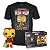 Funko Pop Marvel Holiday Iron Man + - Tees Bundle #72839 Vinil 9,5 cm Oficial Funko - Imagem 1