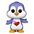 Funko Pop Care Bears Cousins Cozy - Heart Penguin #1803 Vinil 9,5 cm Oficial Funko - Imagem 1