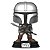 Funko Pop Star Wars Mandalorian The Mandalorian - W/Beskar Staff.Ex. #479 Vinil 9,5 cm Oficial Funko - Imagem 1