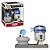Funko Pop Star Wars R2-D2 And Princess - Leia Hologram (Temporada 9) #766 Vinil 9,5 cm Oficial Funko - Imagem 3