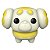 Funko Pop Pokemon - Fidough Patachiot-Hefel (Temporada 7) #1051 Vinil 9,5 cm Oficial Funko - Imagem 1