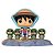 Funko Pop One Piece 4 Monkey D.Luffy Trains - Kung Dugong #1637 Vinil 9,5 cm Oficial Funko - Imagem 2