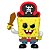 Funko Pop Spongebob - Spongebob Pirate #1938 Vinil 9,5 cm Oficial Funko - Imagem 1