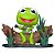 Funko Pop Muppets - Kermit W/Banjo #1673 Vinil 9,5 cm Oficial Funko - Imagem 1