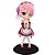 Action Figure Banpresto Anime Re Zero Starting Life Another Ram Red Q Posket 14 cm Oficial - Imagem 1