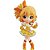 Action Figure Banpresto Anime Cure Cure Pine Q Posket 14 cm Oficial - Imagem 1