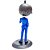 Action Figure Banpresto Anime Detective Shinichi Kudo Q Posket 14 cm Oficial - Imagem 2