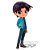 Action Figure Banpresto Anime Detective Heiji Hattori Q Posket 14 cm Oficial - Imagem 1