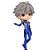 Action Figure Banpresto Anime Evangelion Kaworu Nagisa Q Posket 14 cm Oficial - Imagem 1