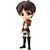 Action Figure Banpresto Attack on Titan Eren Yeager Q Posket 14 cm Oficial - Imagem 1