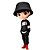 Action Figure Banpresto Anime Bts Tinytan Jung Kook Q Posket 14 cm Oficial - Imagem 1